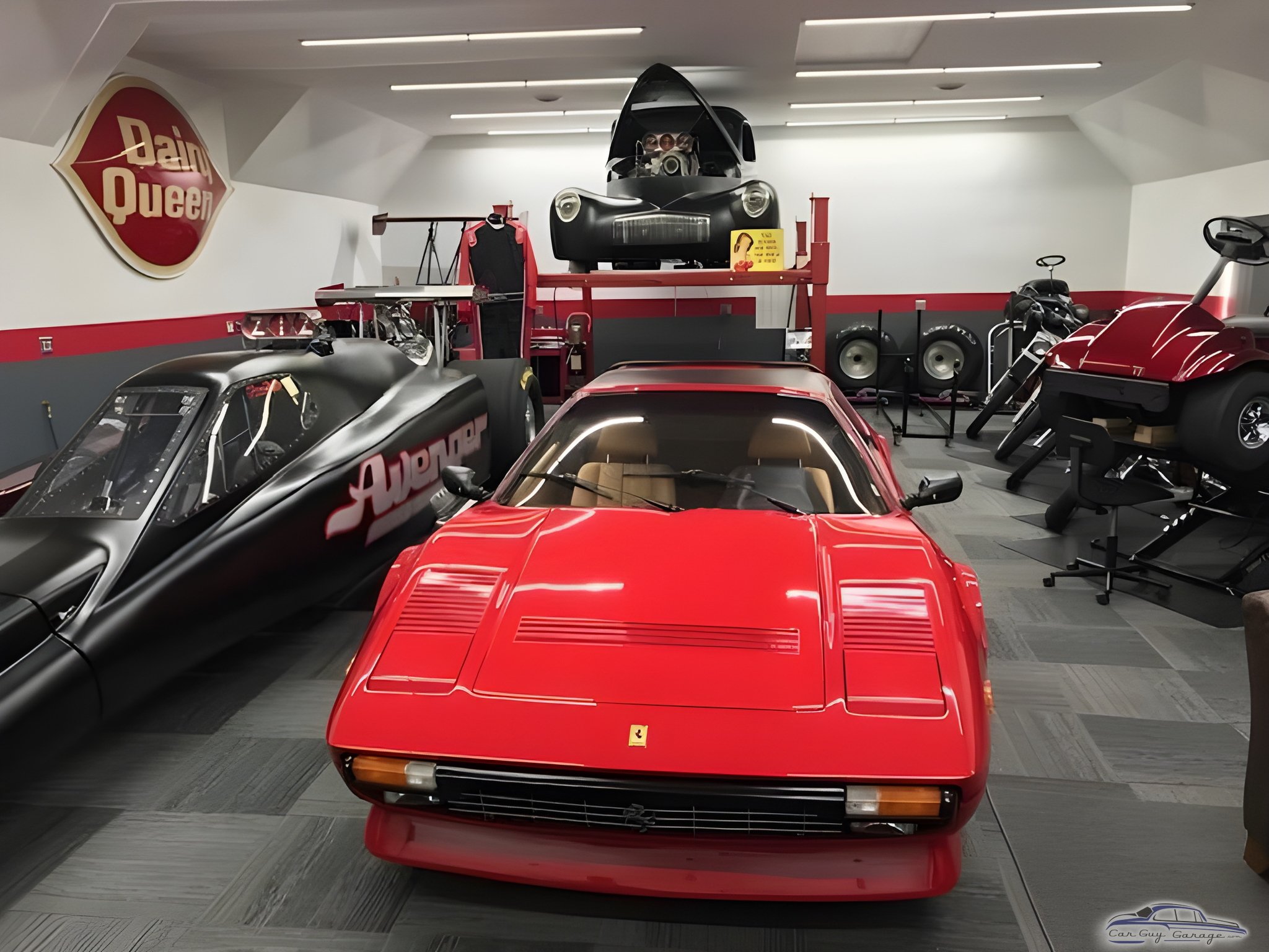 Exotic Cars, Race Car Lift, and Garage Decor - Mark from Northbrook, IL