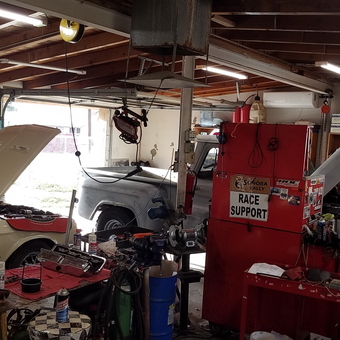 Classic Car Garage With Tools and Storage Shelves - Kras from TUCSON, AZ