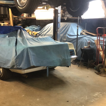 Classic Cars with Covers and Garage Tools - Lonnie from Southwest Ranches, FL