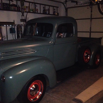 Classic Vintage Truck and Garage Tools Displayed - mytlars from Iowa City, IA