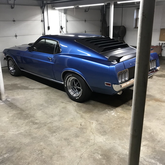 Classic Blue Muscle Car in Spacious Garage - Cory from Milford, DE