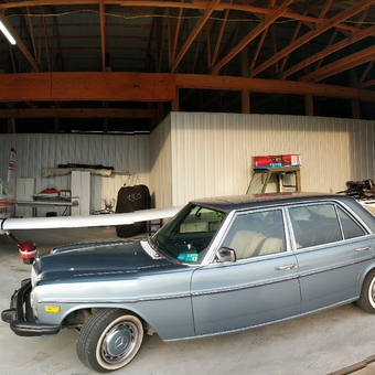 Spacious Metal Garage With Cars, Plane, and Boat - Dan from HASKELL, OK