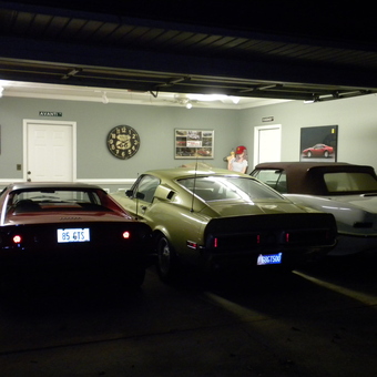 Classic Car Garage With Wall Decor and Signage - Doug from Bainbridge, GA