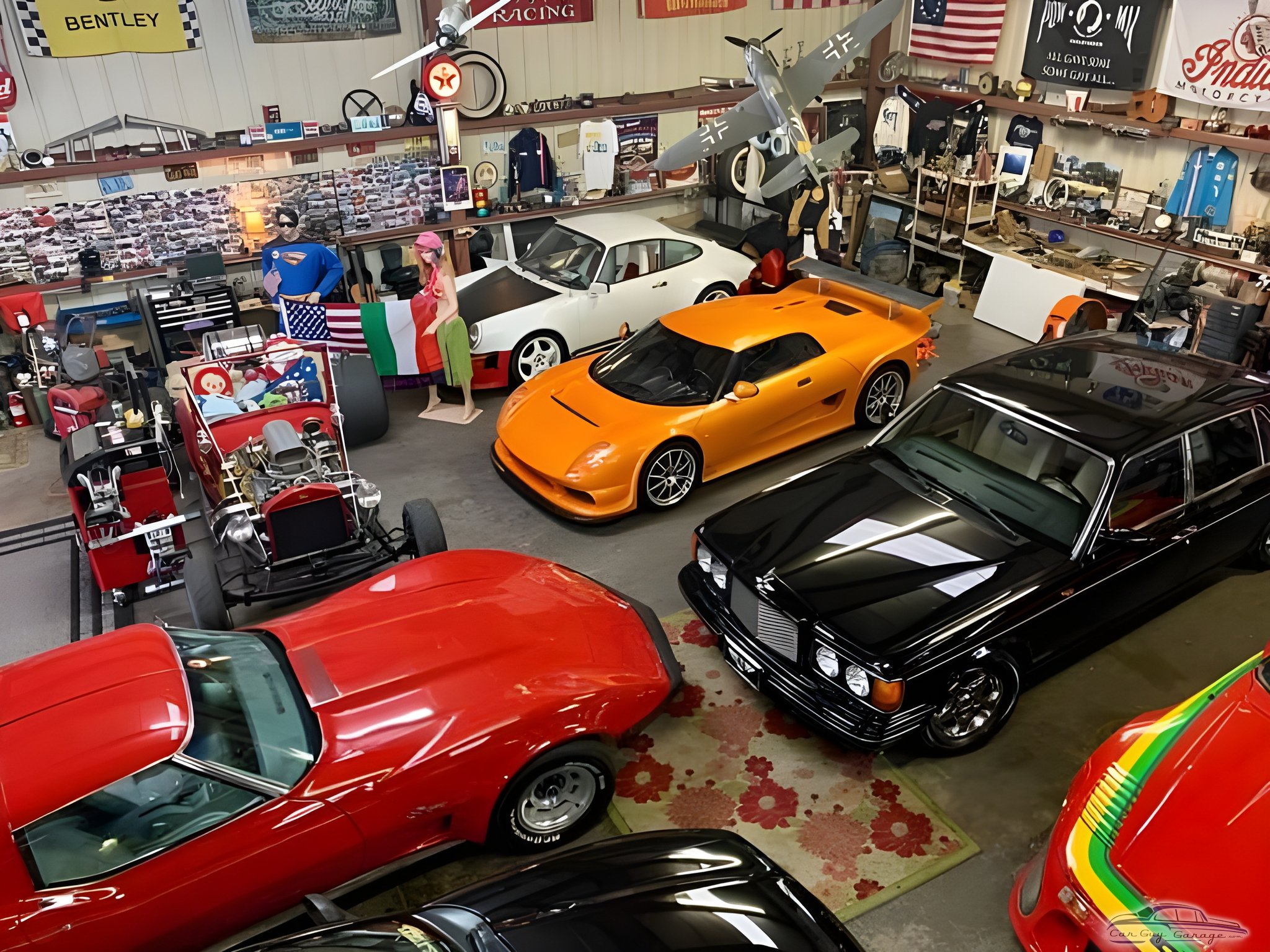 Classic and Exotic Cars with Garage Decor Display - Travi from Bradenton, FL