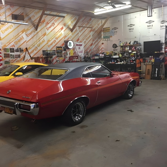 Classic and Modern Cars in Organized Garage - Mariah from Carthage, NY