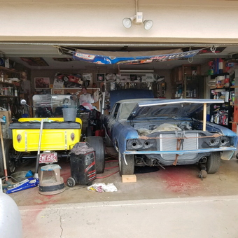 Classic Car Restoration Garage with Tools and Parts - Jim from Canon City, CO