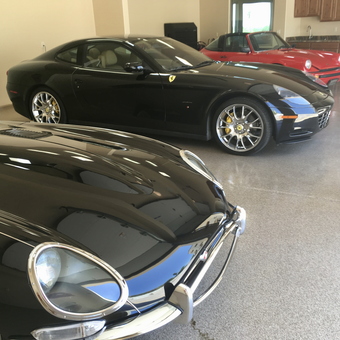 Classic and Modern Sports Cars in Pristine Garage - Jack from Tucson, AZ