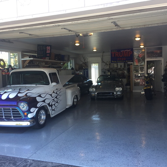 Classic Cars, Motorcycles, and Garage Decor Display - Tony from Oceanside, CA