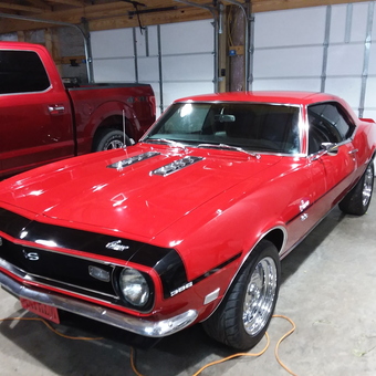 Classic Red Camaro SS and Truck in Spacious Garage - Roger from Hohenwald, TN
