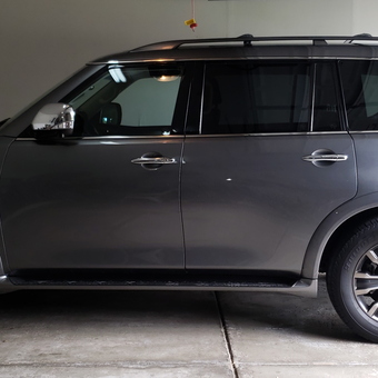 Gray SUV Parked in Clean Garage - Will from LAKE VILLA, IL