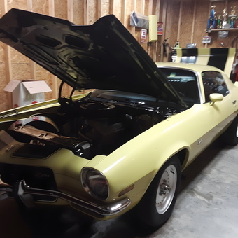 Classic Camaro Z28 in Organized Garage - Dallas from Dalton, GA