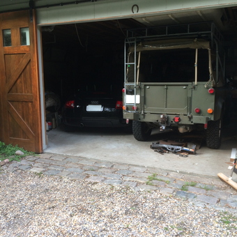 Two Classic Vehicles in Organized Garage - Peter from West Kingston, RI