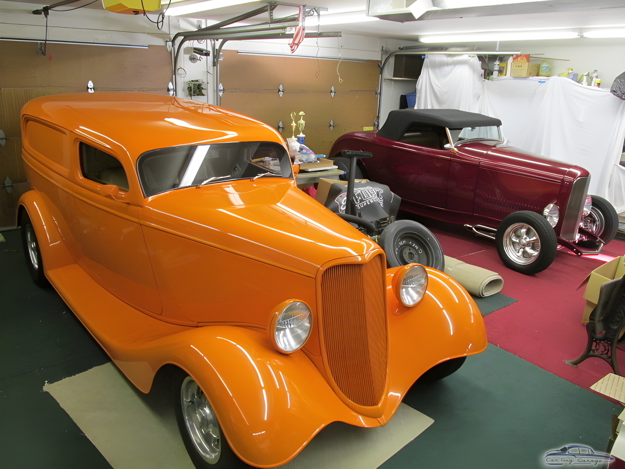 Classic Custom Hot Rods in a Detailed Garage - Jim from Huntingtown, MD