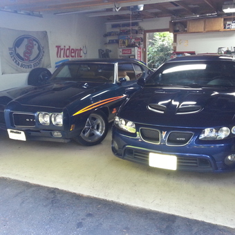 Classic and Modern Pontiac GTOs in Organized Garage - Mike from Gig Harbor, WA
