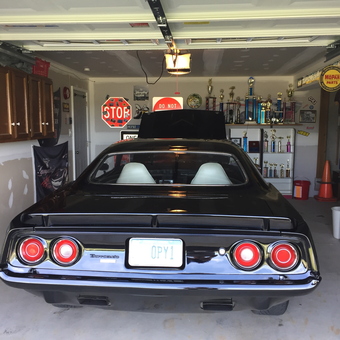 Classic Car Garage with Signs and Trophies - Joe from Spring Grove, PA