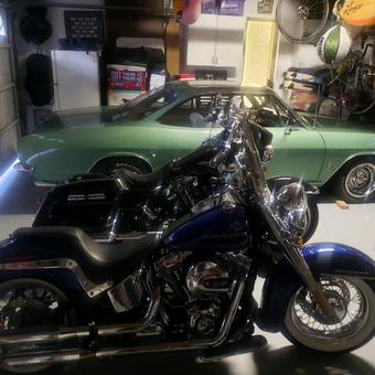 Classic Car, Motorcycles, and Storage Cabinets - Ray from Upland, CA