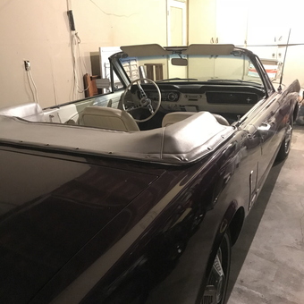 Classic convertible car in spacious garage - Lorna from Citrus Heights, CA