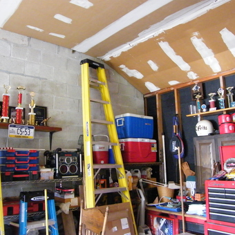Organized Garage with Tool Storage and Trophies - Chip from Eagleville, PA