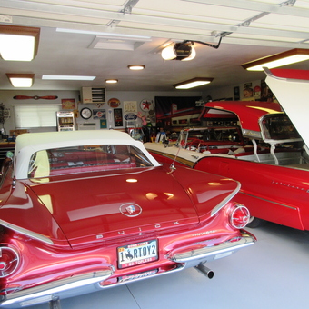 Classic Convertible Cars and Retro Garage Decor - Don from Casper, WY