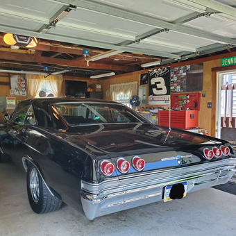 Classic Chevy Impala, Tool Chest, and Wall Decor - Jennifer from NORRISTOWN, PA