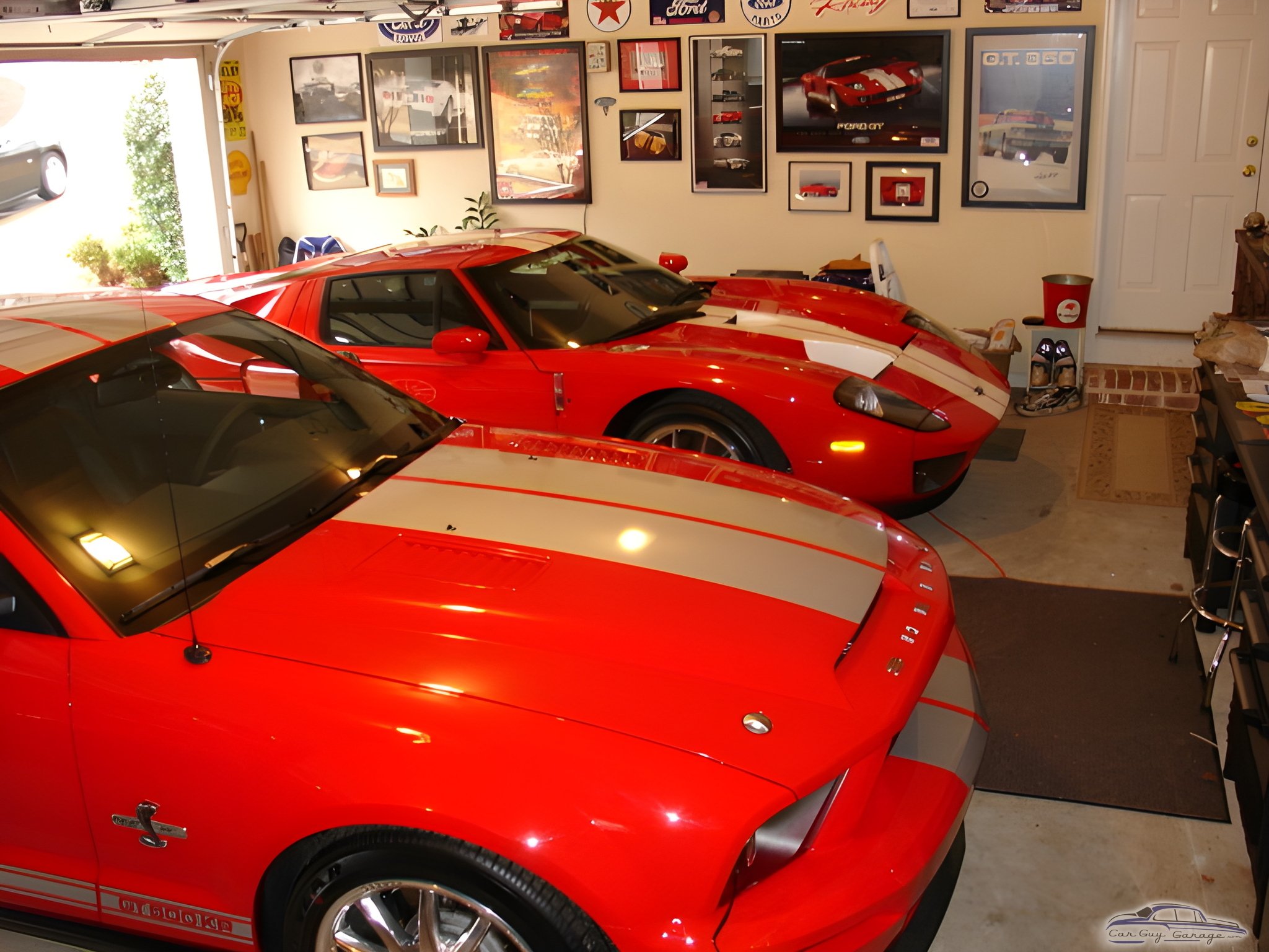 Red Sports Cars and Automotive Wall Art Display - Mike from GA