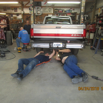 Classic Ford Truck Repair with Garage Tools - Steve from Caseyville, IL
