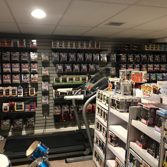 Diecast Car Display Wall and Collectibles Shelves - Andy from Mechanicsburg, PA