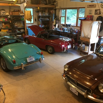 Classic Car Garage with Tools and Storage - Bill from Ann Arbor, MI