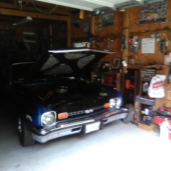 Classic SS Car in Organized Garage with Tools - Amanda from Monticello, KY