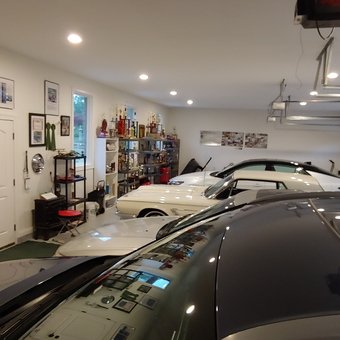 Showroom Garage with Classic Cars and Trophy Display - Bud from LOVELAND, OH