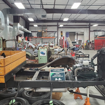 Classic Car Restoration Garage With Tools and Parts - Kenny from Sun City West, AZ