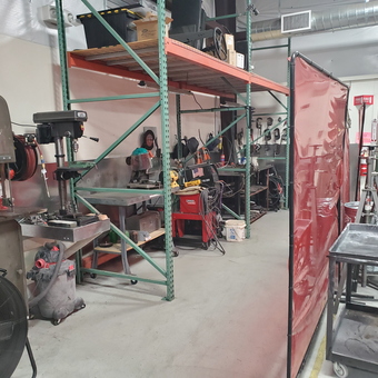 Well-Equipped Garage Workshop with Tools and Welding Area - Kenny from Sun City West, AZ