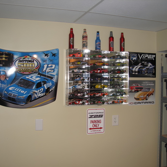 Diecast Car Display and Racing Wall Decor - Stanley from Blairsville, PA