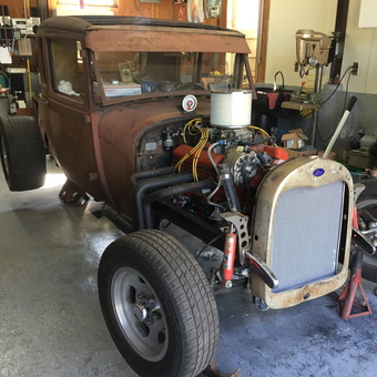 Classic Hot Rod Restoration with Tools and Equipment - Pamela from Saco, ME