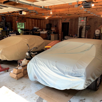 Classic Cars with Covers and Tools in Spacious Garage - Jack from Chesterfield, VA