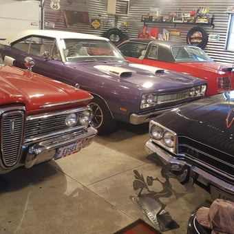 Classic Cars and Garage Decor Collection - Mopar Man from Woodhull, IL