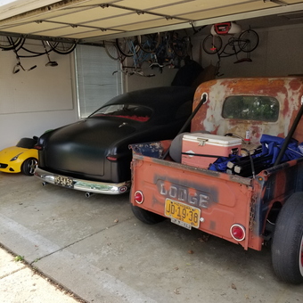 Classic Cars, Bicycles, and Tools in Garage - Mike from Troy, MI