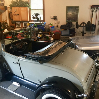 Classic Cars and Organized Garage Storage - Rich from Granger, IN