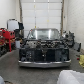 Restoration Garage with Tool Chests and Sandblast Cabinet - Chris from Brunswick, OH