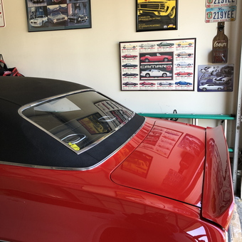 Classic Red Muscle Car and Automotive Wall Decor - Nicholas from Powell, OH