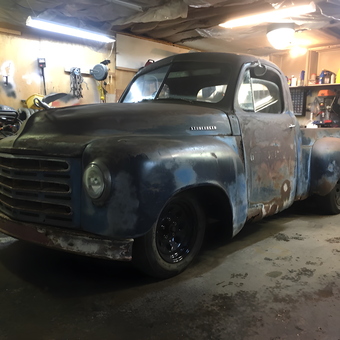Classic Studebaker Truck in Well-Equipped Garage - Dominick from Tobyhanna, PA