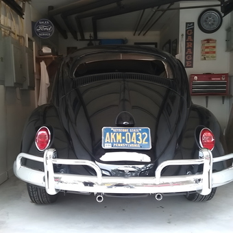 Classic car in organized garage with tool chest - McCain from Philadelphia, PA