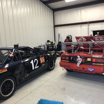 Race Cars, Garage Tools, and Storage in Metal Garage - Rick from Scottsdale, AZ