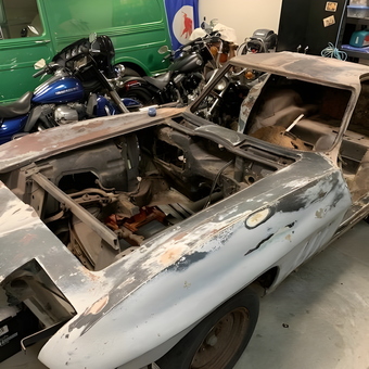 Classic Car Restoration Project with Motorcycles - Tracee from Corona, CA