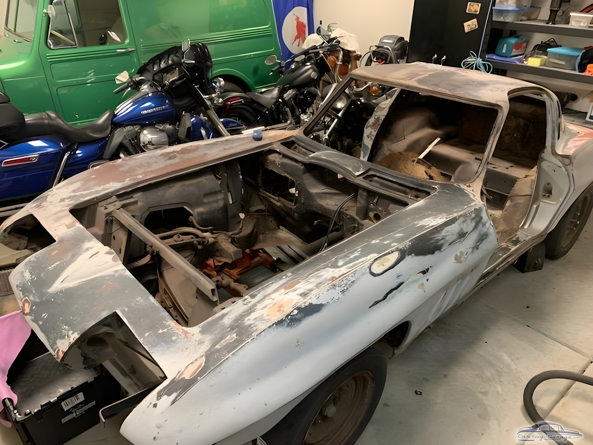Classic Car Restoration Project with Motorcycles - Tracee from Corona, CA