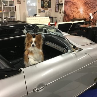 Classic Car Garage With Lounge Area and Decor - Tuck from Saint Michaels, MD