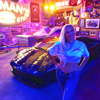 Lamborghini Decor, Neon Signs, and Wall Art Garage - Sarah