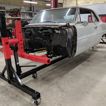 Classic Car Restoration Using Rotisserie and Tool Storage - Ian from Pensacola, FL