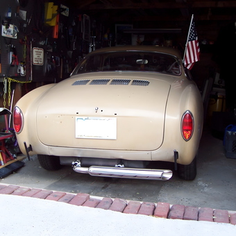 Classic Car and Organized Tool Wall in Garage - Daniel from Lewistown, PA