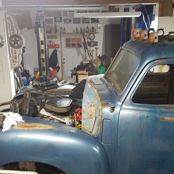 Classic Truck Restoration and Garage Decor - Slick from Ione, OR